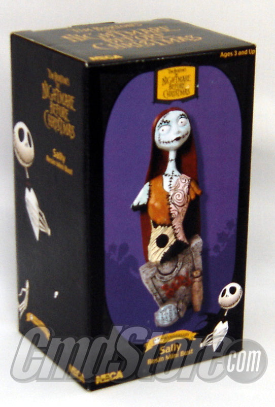 SALLY 4" RESIN MINI BUST TIM BURTON'S THE NIGHTMARE BEFORE CHRISTMAS Neca