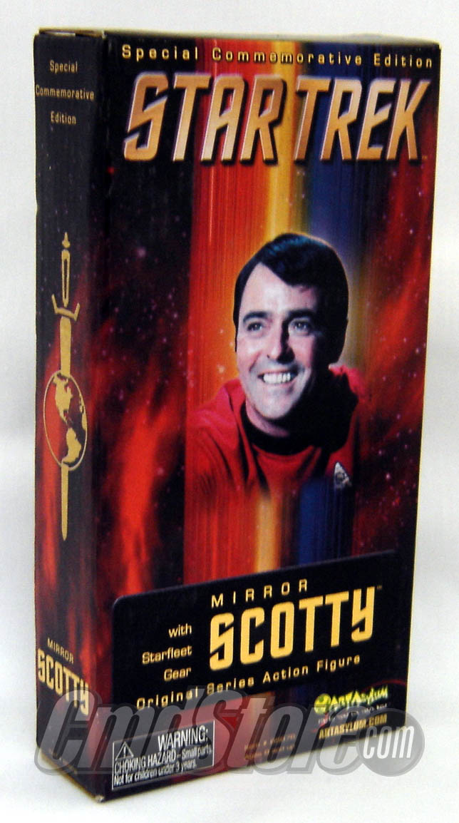 MIRROR SCOTTY W/Starfleet Gear Action Figure Artasylum