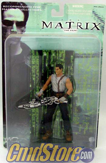 TANK 6" Action Figure THE MATRIX "THE FILM" SERIES 2 N2Toys WB Toy (SUB-STANDARD PACKAGING)