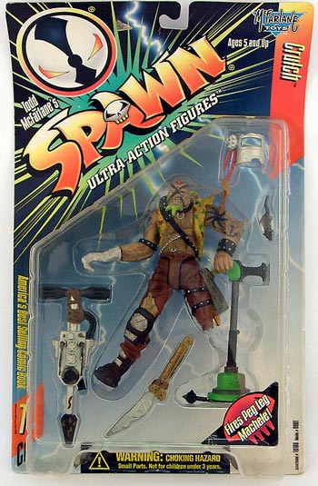 CRUTCH YELLOW SHIRT 6" Action Figure SPAWN SERIES 7 Spawn McFarlane Toy