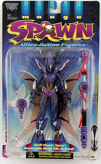 THE GODDESS W/BLACK HAIR 6" Action Figure SPAWN SERIES 9 : MANGA SPAWN Spawn McFarlane Toy