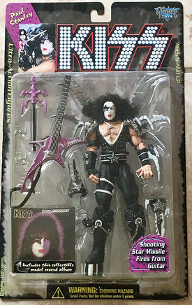 PAUL STANLEY W/Album 6" Action Figure KISS SERIES 1 McFarlane Toy
