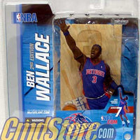 BEN WALLACE 2 SHORT HAIR VARIANT 6" Action Figure NBA BASKETBALL Series 7 McFarlane Sportspicks Toy