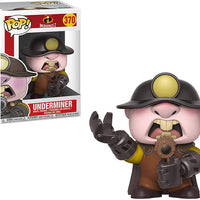 Pop Movies 3.75 Inch Action Figure Incredibles 2 - Underminer #370