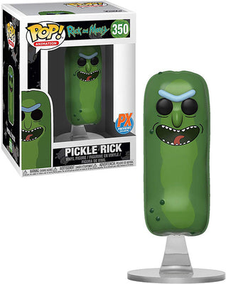 Pop Animation 3.75 Inch Action Figure Rick And Morty - Pickle Rick Exclusive #350