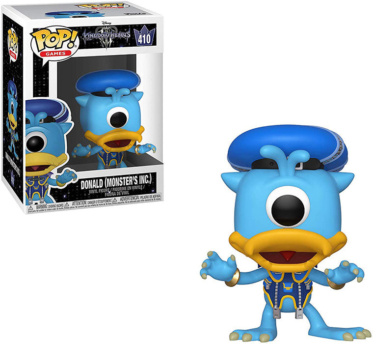 Pop Games 3.75 Inch Action Figure Kingdom Hearts - Donald Monster's Inc #410