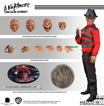 A Nightmare on Elm Street 6 Inch Action Figure One-12 Collectible - Freddy Krueger