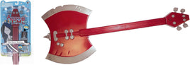 Adventure Time Life Size Prop Replica - Marceline Bass Axe with Guitar Strap and Vampire Fangs