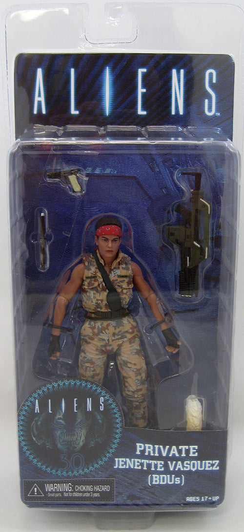 (未使用･未開封品)　NECA - Aliens 7&quot; scale action figure - Series 12 Private Jenette Vasquez (BDUs) wyeba8q Aliens - Series 12 - Vasquez 7