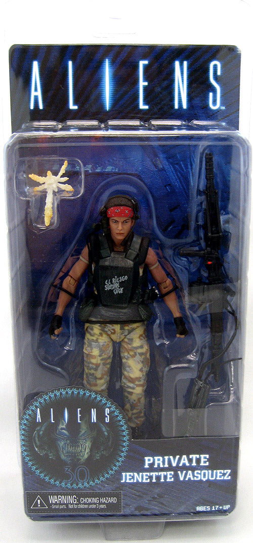 Aliens 7 Inch Action Figure Series 9 - Vazquez | cmdstore.com