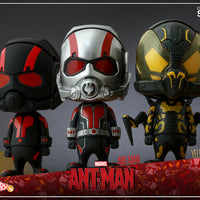 Ant-Man Collectible 3.75 Inch Action Figure Cosbaby Series - Ant-Man - Yellowjacket 3-Pack