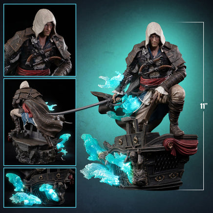 Assassin’s Creed Black Flag 11 Inch Statue Figure 1/8 Scale PVC - Edward Kenway