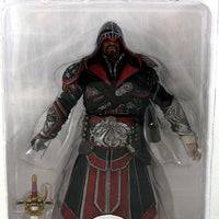 Assassins Creed Brotherhood 7 Inch Action Figure Series 3 - Ezio Ebony Assassin (Hooded)