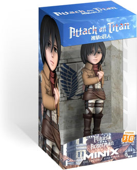 Attack on Titan 3.75 Inch Static Figure Minix - Mikasa Ackerman #118