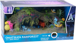 Avatar World of Pandora Playset Deluxe Set - Omatikaya Rainforest with Jake Sully