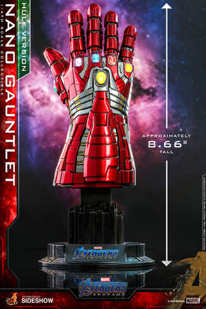 Avengers Endgame 9 Inch Prop Replica 1/4 Scale Series - Nano Gauntlet (Hul Version) Hot Toys 904727