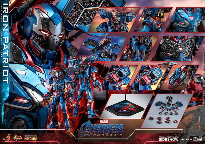 Hot toys iron patriot endgame discount