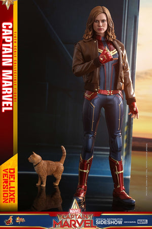 Captain Marvel 12 Inch Action Figure Movie Masterpiece 1/6 Scale Series - Captain Marvel Deluxe Version Hot Toys 904311