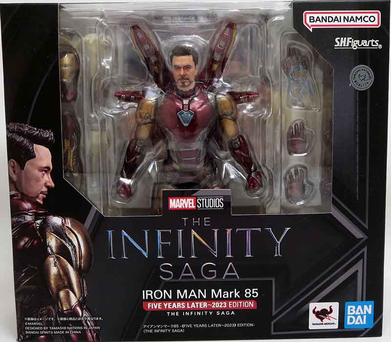 Avengers Endgames Inch Action Figure Figuarts Iron Man Five Years Later