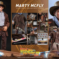 Back To The Future 12 Inch Action Figure 1/6 Scale - Western Marty McFly