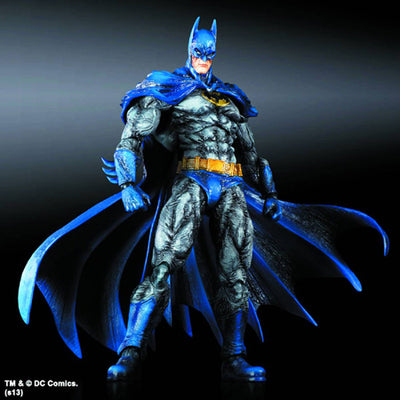 Batman Arkham City 9 Inch Action Figure Play Arts Kai Series - Batman 1970 Skin