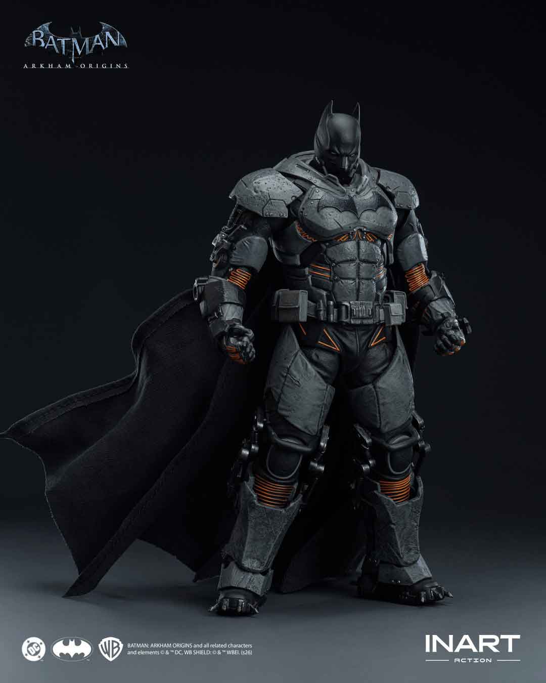 アメコミ INART Batman Arkham Origins Batman Arkham Origins 7 Inch Action Figure INART Series - Batman