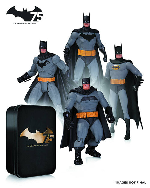 DC Collectibles バットマン フィギュア 75周年 Batman 6 Inch Action Figure Special Edition - Batman 75th