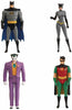 Batman The Animated Series 3.75 Inch Action Figure 5 Points - Set of 4