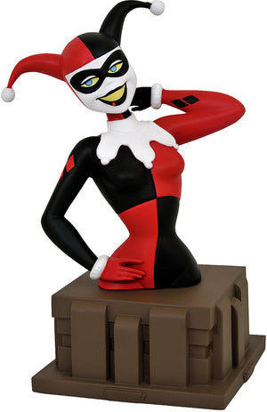 Batman The Animated Series 6 Inch Bust Statue Harlequinade - Harley Quinn