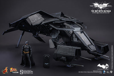 Batman The Dark Knight Rises 10 Inch Vehicle Figure Movie Masterpiece Compact Series - The Bat (Includes Batman)