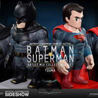 Batman v Superman Dawn of Justice 5 Inch Static Figure Bobblehead Artist Mix Collection - Batman and Superman 902640