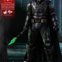 Batman v Superman Dawn of Justice 12 Inch Action Figure MMS 1/6 Scale - Armored Batman Battle Damaged Version Hot Toys