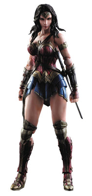 Batman VS Superman Dawn Of Justice 10 Inch Action Figure Play Arts Kai - Wonder Woman (Shelf Wear Packaging)