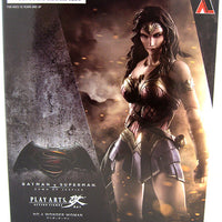 Batman VS Superman Dawn Of Justice 10 Inch Action Figure Play Arts Kai - Wonder Woman (Shelf Wear Packaging)