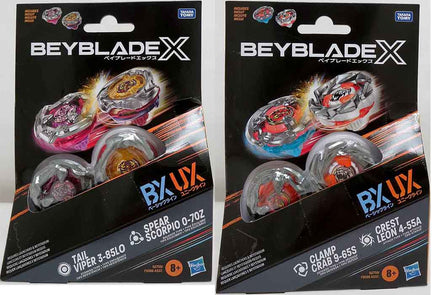 Beyblade X Booster Pack 2-Pack - Set of 2 (Package F9586AS07)