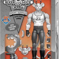 Biker Mice from Mars 6 Inch Action Figure Black & White Version - The Sports Bro’s Vinnie