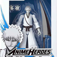 Bleach 6 Inch Action Figure Anime Heroes - White Ichigo