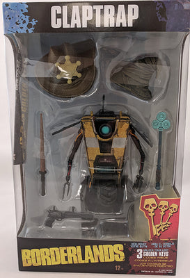 Borderlands 4 Inch Action Figure Series 2 - Claptrap