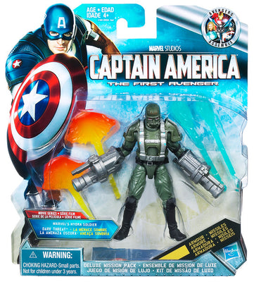 Captain America The First Avenger 3.75 Inch Action Figure Deluxe Mission Pack Series - Flamethrower Hydra Solider