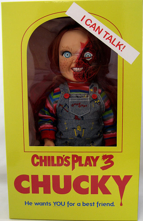 Child's Play 3 15 Inch Action Figure Mega Scale Series - Pizza Face Chucky