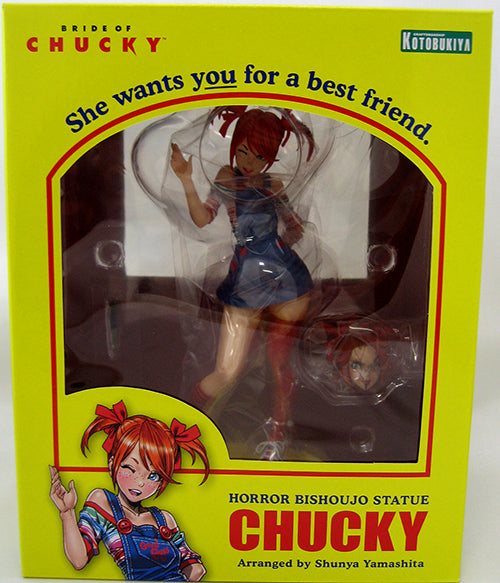 Childs Play 9 Inch PVC Statue Bishoujo Series - Chucky