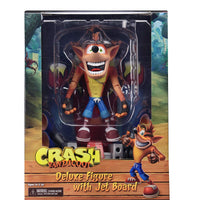 Crash Bandicoot 5 Inch Action Figure Deluxe Series - Crash Bandicoot with Hover board