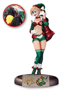 DC Collectible Bombshell 10 Inch Statue Figure - Holiday Harley Quinn Bombshells