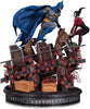 DC Collectible 14 Inch Statue Figure Batman Comics Series - Batman vs Harley Quinn Battle