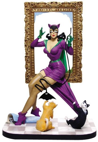 DC Collectible 7 Inch Statue Figure Pinup Series - Catwoman