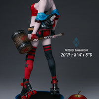 DC Collectible 20 Inch Statue Figure Premium Format - Harley Quinn Hell On Wheels Sideshow 300714