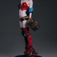 DC Collectible 20 Inch Statue Figure Premium Format - Harley Quinn Hell On Wheels Sideshow 300714