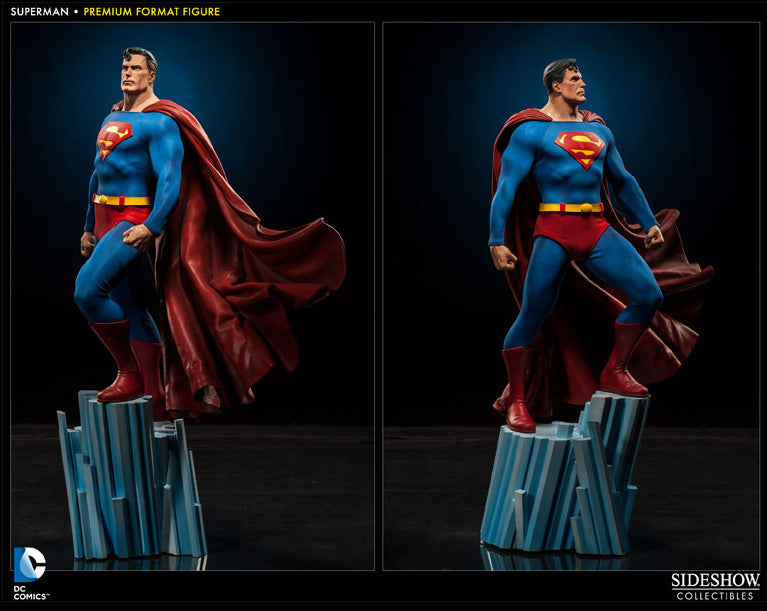 DC Collectible 25 Inch Statue Figure Premium Format - Superman Sideshow