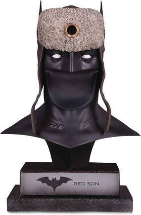 DC Collectibles Batman 9 Inch Bust Statue 1/2 Scale - Red Son Batman Cowl