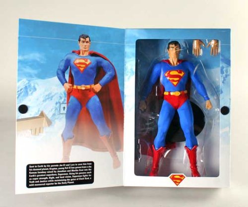 DC Direct スーパーマン 13インチ デラックスコレクターフィギュア DC Deluxe Collectors 13 Inch Doll Figure - Superman Classic